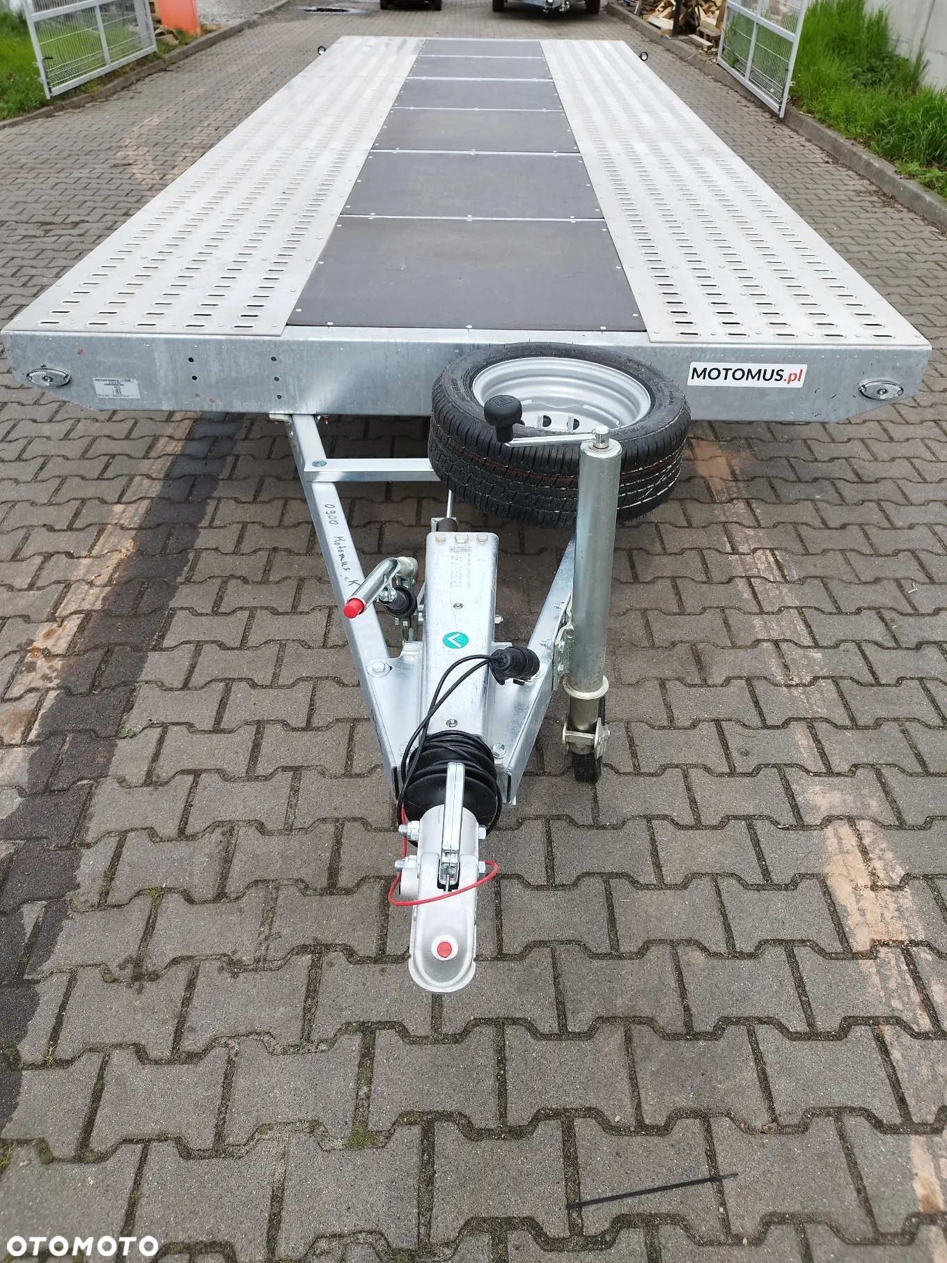 Niewiadów Laweta Niewiadów Mars 6x2,1m DMC 3500kg 3 osie wypełniona sklejką płaska spawana rama - 2