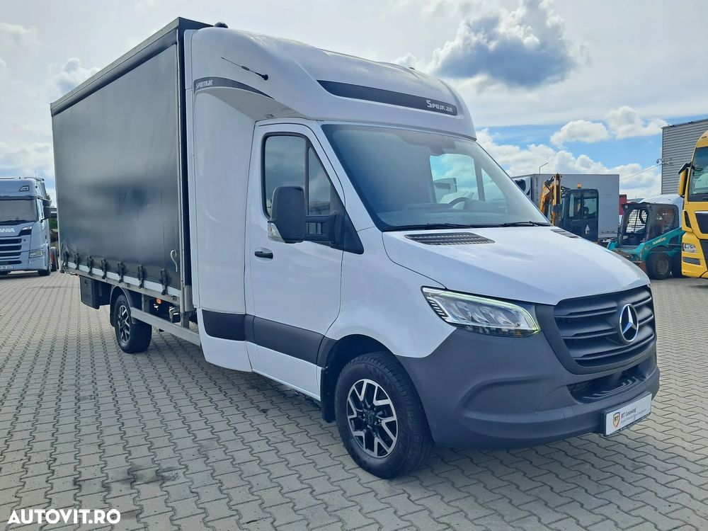 Mercedes-Benz SPRINTER 317 2.0D 170CP CABINA DE DORMIT SI PRELATA - 2
