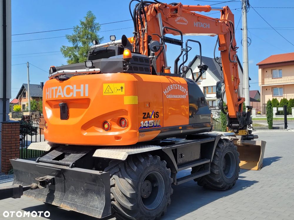 Hitachi ZX145W / ROTOTILT ze szczypcami / przyczepa / - 12