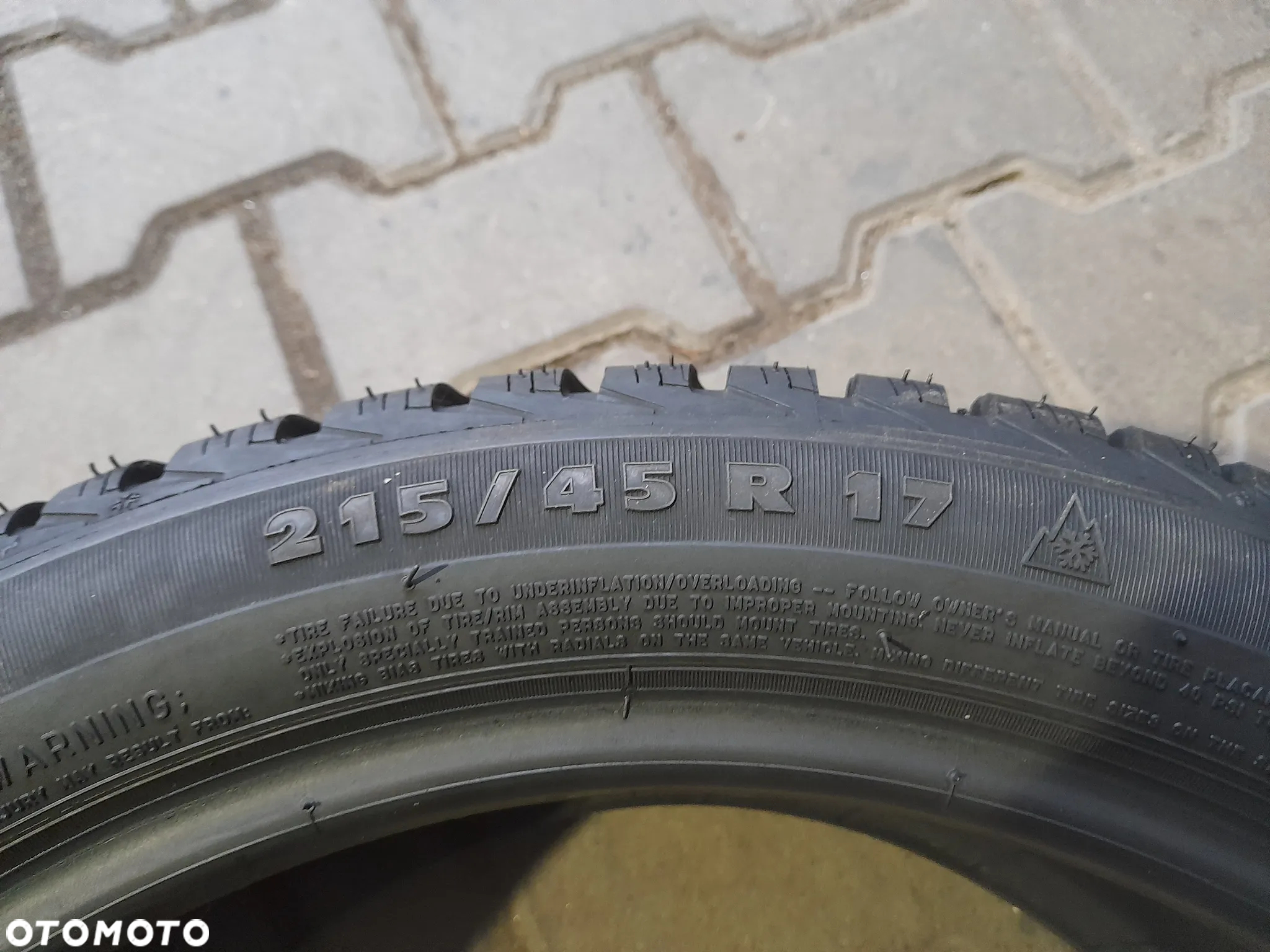 Opona zimowa Michelin Alpin A4 215/45 17 M+S - 3