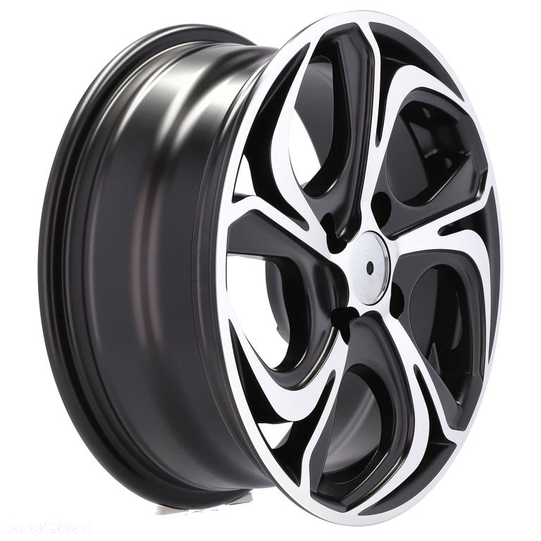 4x Felgi 14 4x100 m.in. do TOYOTA Yaris RENAULT Clio Aygo KIA RIO Picanto MAZDA 2 II - BY980 (LU1235 - 6