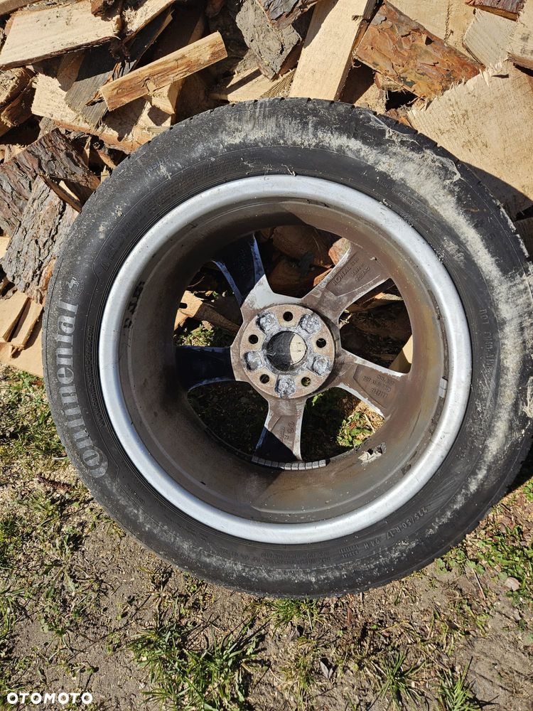 Alufelgi 5x112 R17 z oponami letnimi 225/50 otwór 66,6 - 10