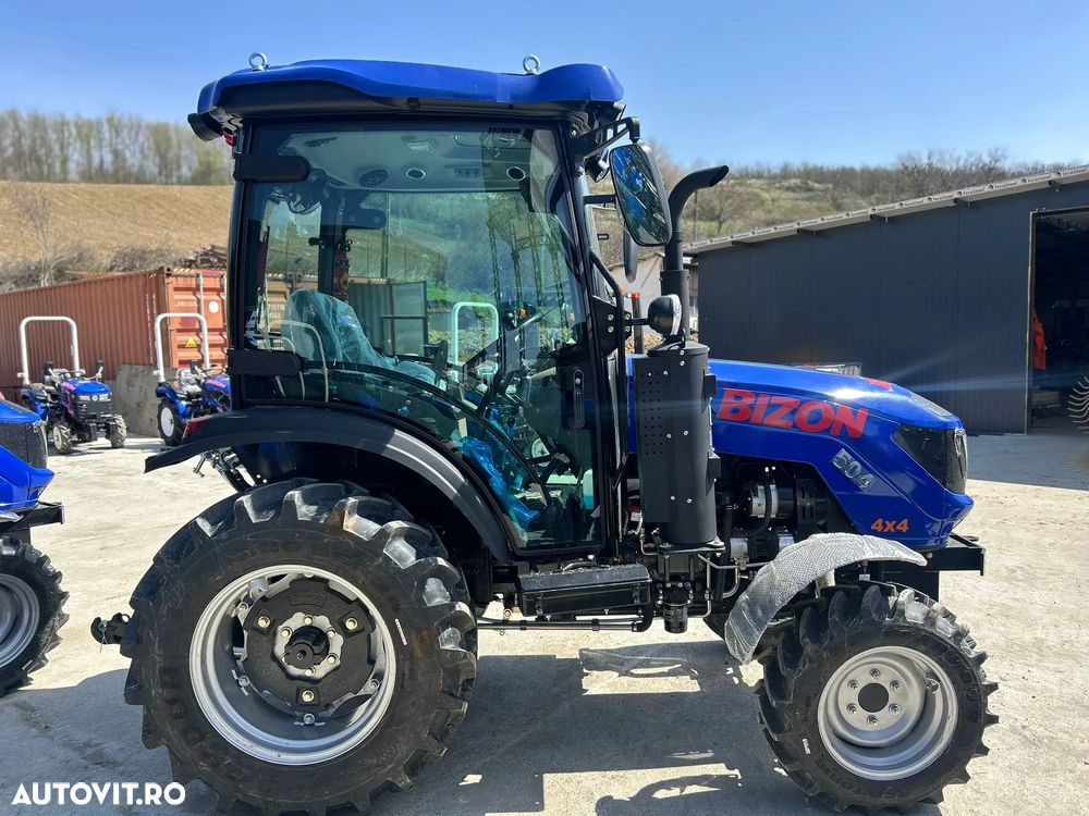 Bizon Tractor Bizon EUROTEK 504 EURO V cu carte RAR + Plug și Freză - 5