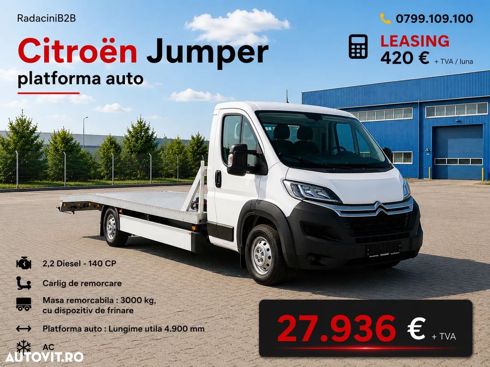 Citroën Jumper paltforma auto - 1