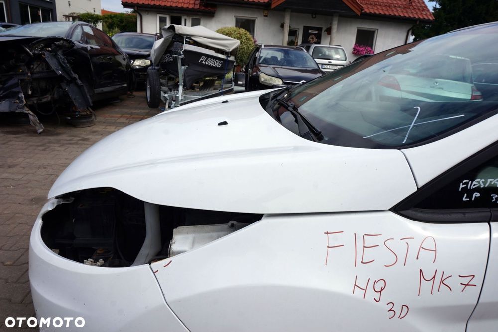MASKA POKRYWA SILNIKA FIESTA VI MK6 VII MK7 H9 P9A61-A16610-AH BIAŁY FORD 2008-2017 - 4