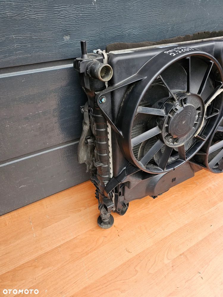 CHŁODNICA WODY INTERCOOLER WENTYLATOR OPEL ANTARA CHEVROLET CAPTIVA 2.2 CDTI PO LIFT - 3