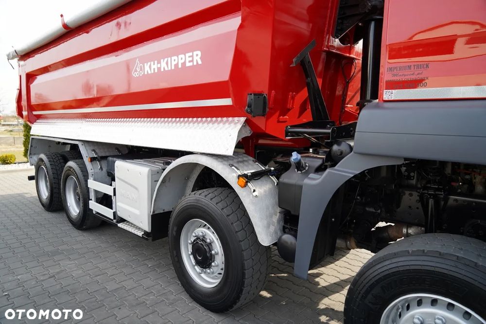 MAN TGS 41.480 / 8X8 / WYWROTKA TYLNOZSYPOWA / KH KIPPER / AUTOMAT / EURO 6 - 20