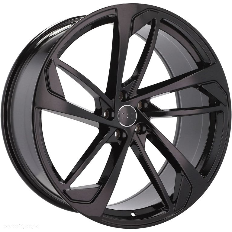 4x Czarne Felgi 22 5x112 m.in. do AUDI RS4 RS5 RS6 RS7 SQ5 SQ7 Q7 Q8 SQ8 SQ8 e-tron - XE139 (IN5445) - 3