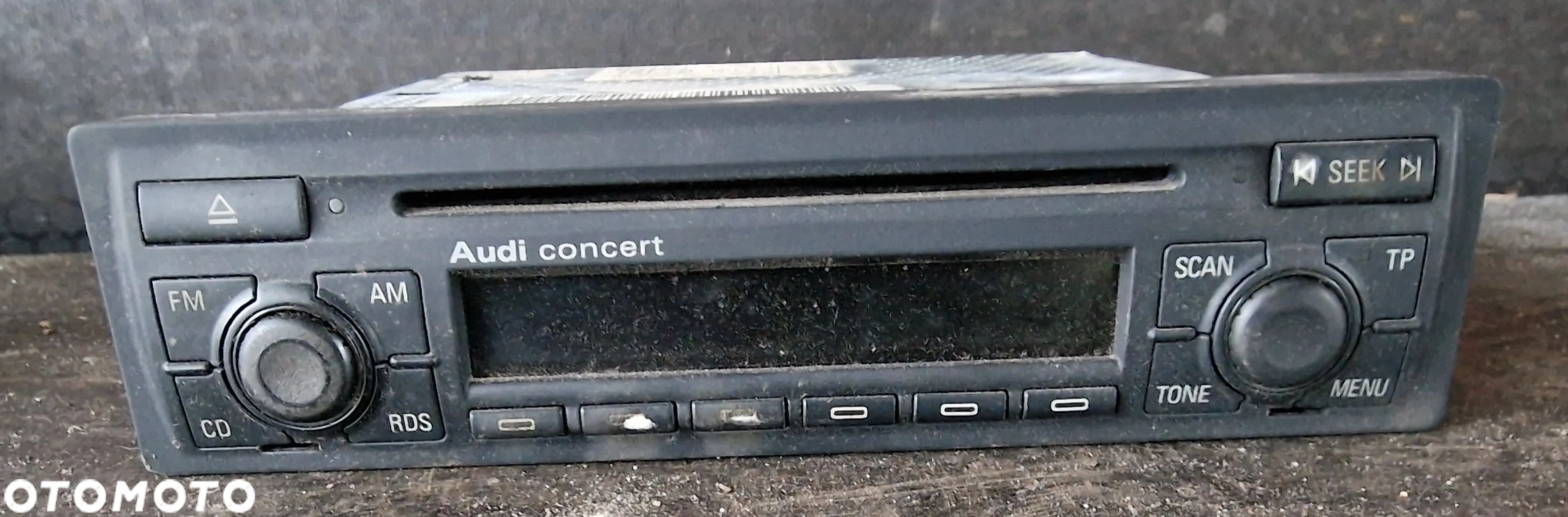 RADIO CD Concert + KOD 4B0035186P AUDI A6 C5 LIFT - 1