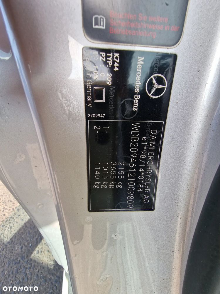 MERCEDES CLK Cabrio 3.0 Benzyna – cały na części - 3