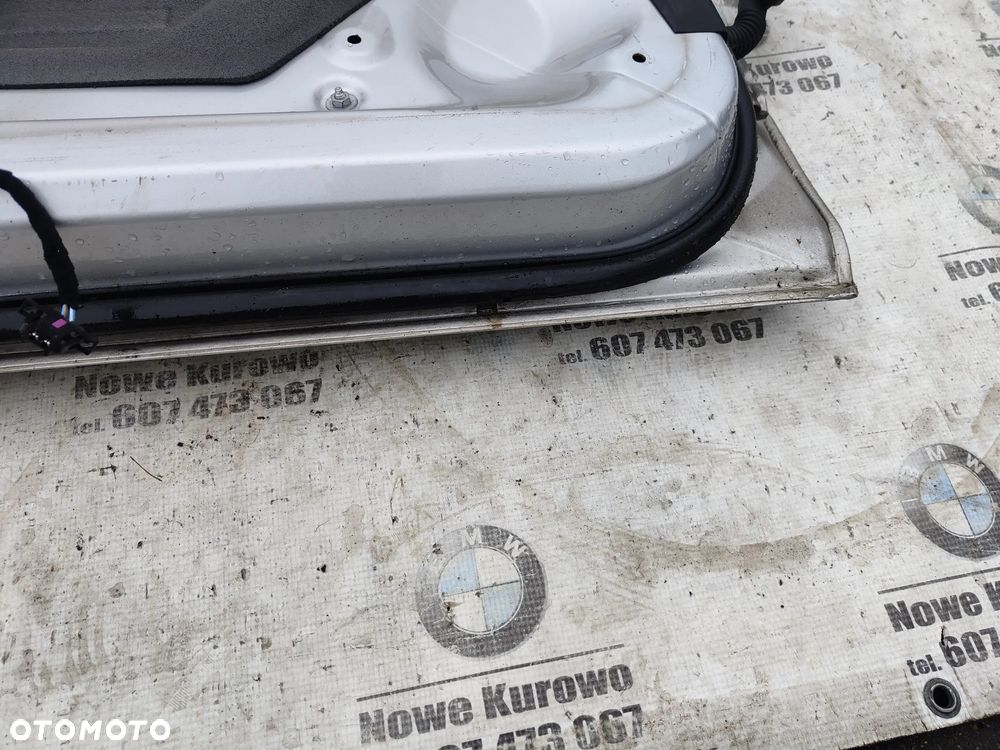 BMW E46 sedan kombi Drzwi lewe przednie przód Titansilber 354/7 - 12