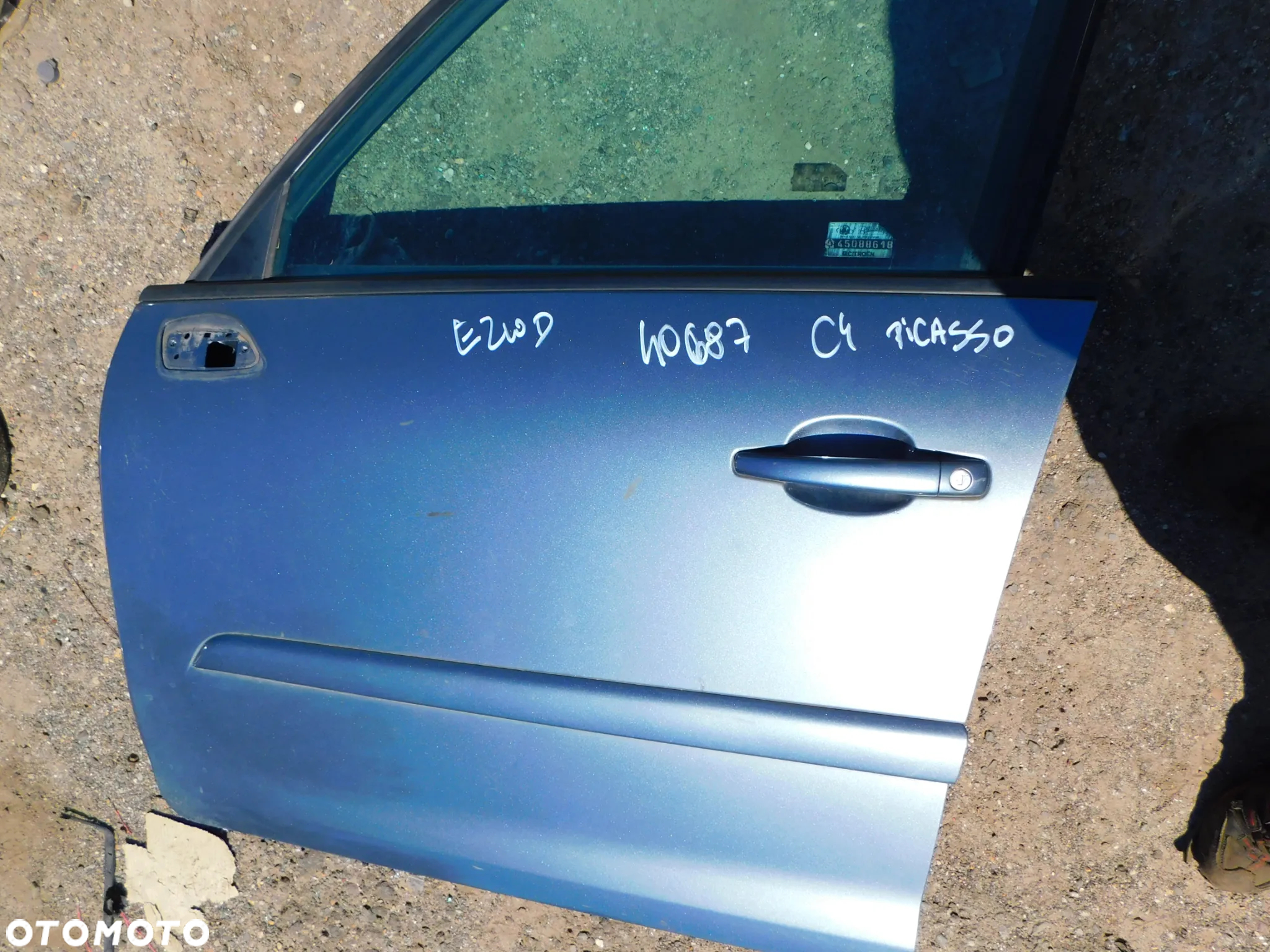 C4 picasso drzwi kolor EZWD nr 40687 WYSYŁKA - 2