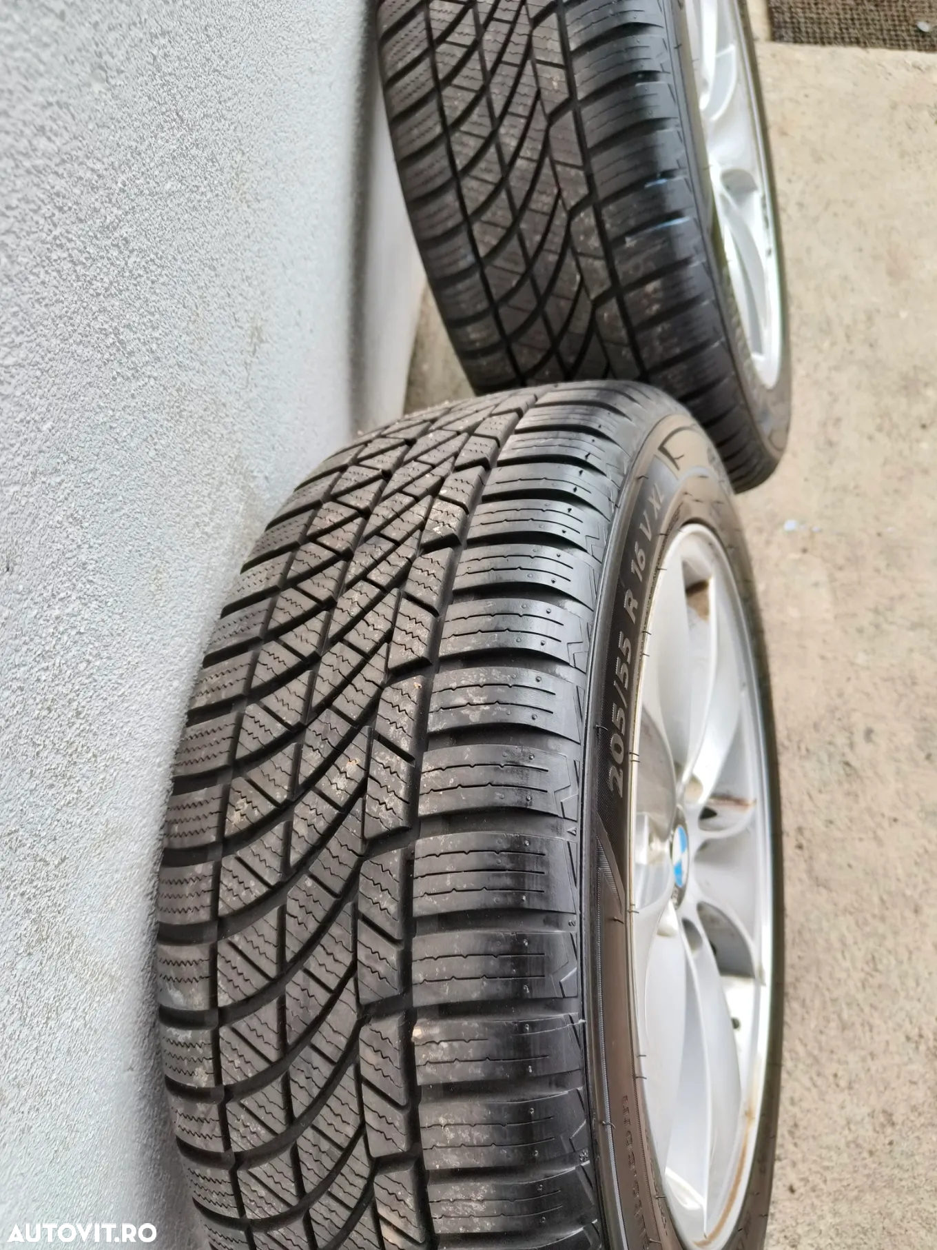 Set jante aliaj BMW Style 155 7jEt 34 cu anvelope 205/55/16 doua dot 2019 doua 2022 - 15