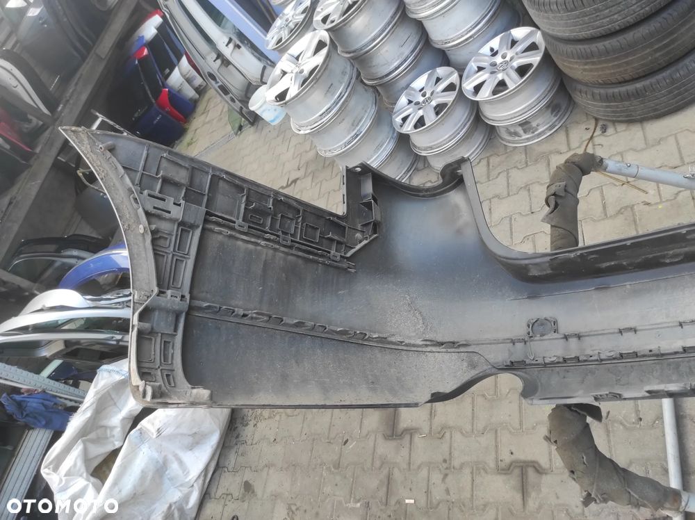 VW PASSAT B6 KOMBI ZDERZAK TYŁ TYLNY CHROM HAK HOLOWNICZY POD 2 KOMINY LC8Z BRĄZOWY WYSYŁKA !!!!! - 6
