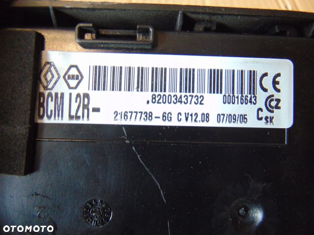 ZESTAW STARTOWY DO ODPALENIA IMMO IMO RENAULT CLIO 3 III 1.2 16V 75KM - 8