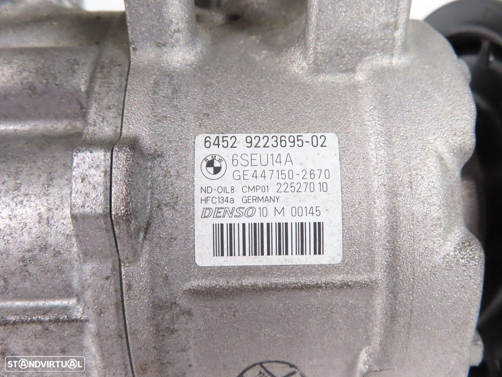 Compressor de AC / Ar Condicionado Usado / Original BMW 1 (F20)/BMW 3 (F30, F80)... - 6