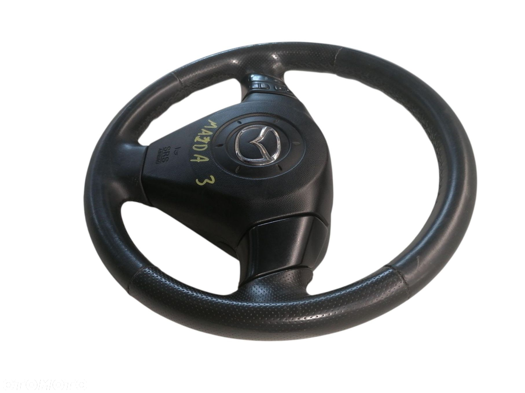 KIEROWNICA PODUSZKA AIRBAG MULTIFUNKCJA MAZDA3 MAZDA 3 BK 1 - 2