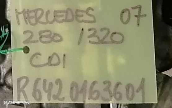 Cabeças de motor, colaça Mercedes 280 CDI, 320  CDI de 2007. - 3