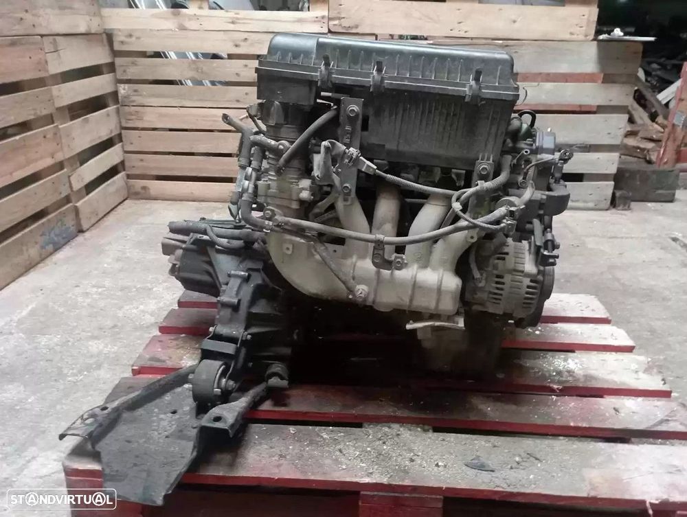 MOTOR COMPLETO KIA RIO BREAK FAMILIAR 2000 -A3E - 7