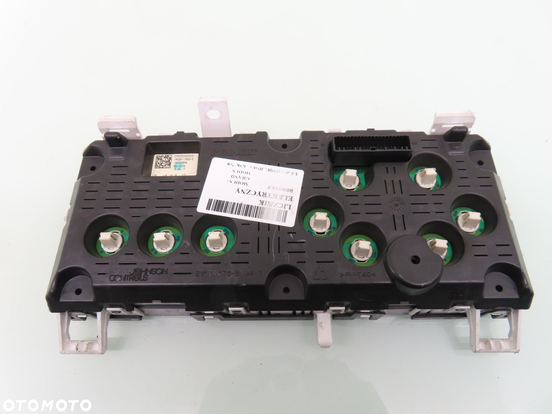 LICZNIK RENAULT MODUS 1.5 dCi P8200617798G - 4