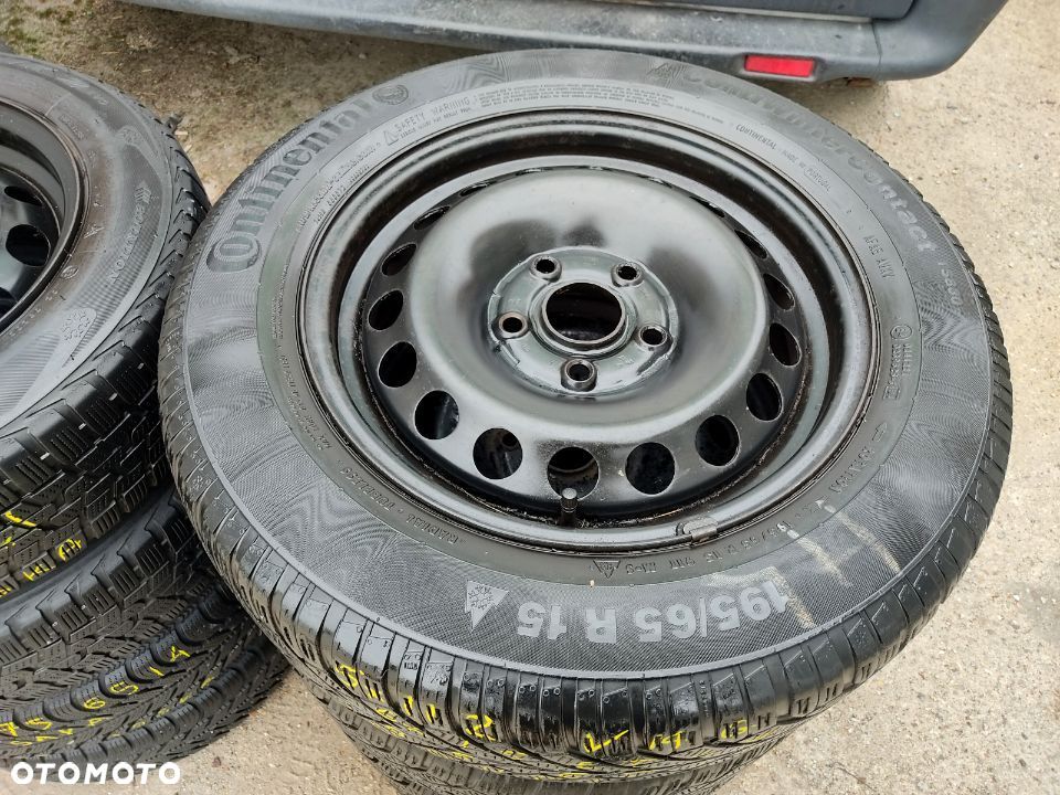 5x112 Felgi stalowe 15 Koła Zimowe VW GOLF CADDY TOURAN AUDI A4 B5 A3 8P SEAT LEON TOLEDO SKODA OCTAVIA - 1