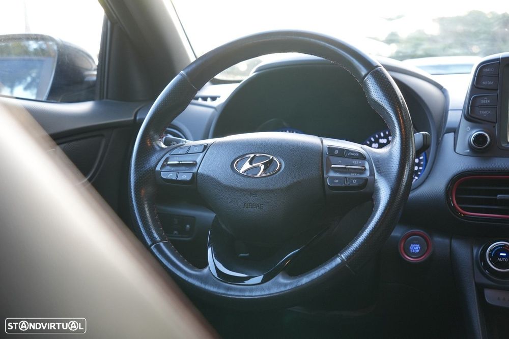 Hyundai Kauai 1.0 T-GDi Pele/Tecido Vermelho - 8