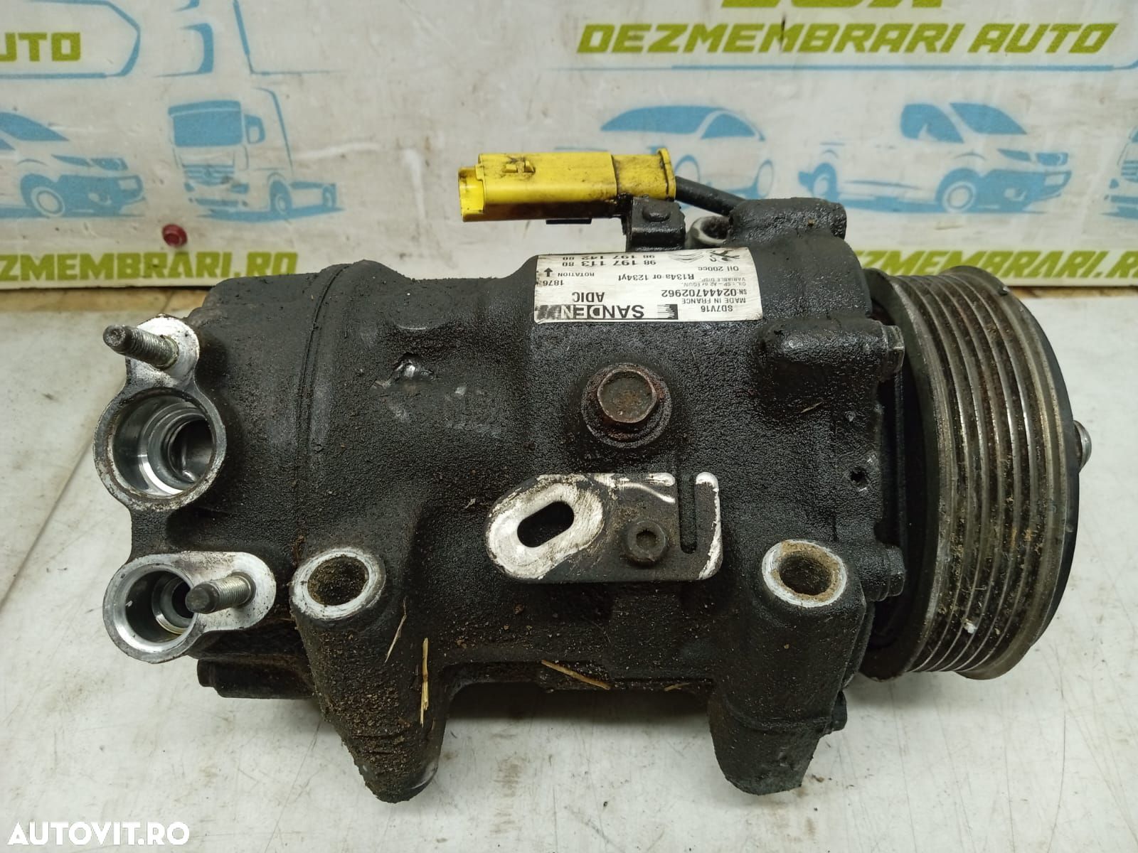 Compresor clima AC 2.0 BlueHDI ahn ahp ahm 9819711380 Peugeot Boxer 2 - 1