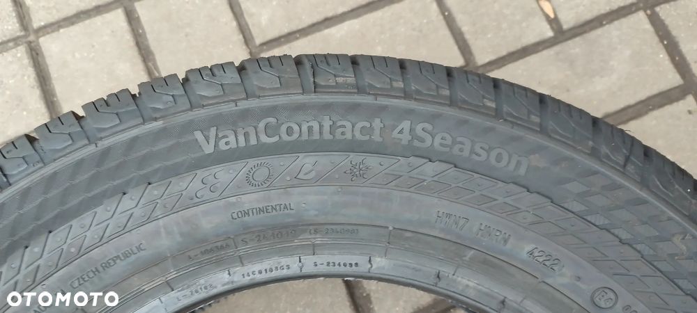 OPONY WIELOSEZONOWE 225/65R16 C CONTINENTAL VANCONTACT 4 SEASON (4222) WIELOSEZON Z HOMOLOGACJĄ ZIMOWĄ 2 SZTUKI PARA - 5