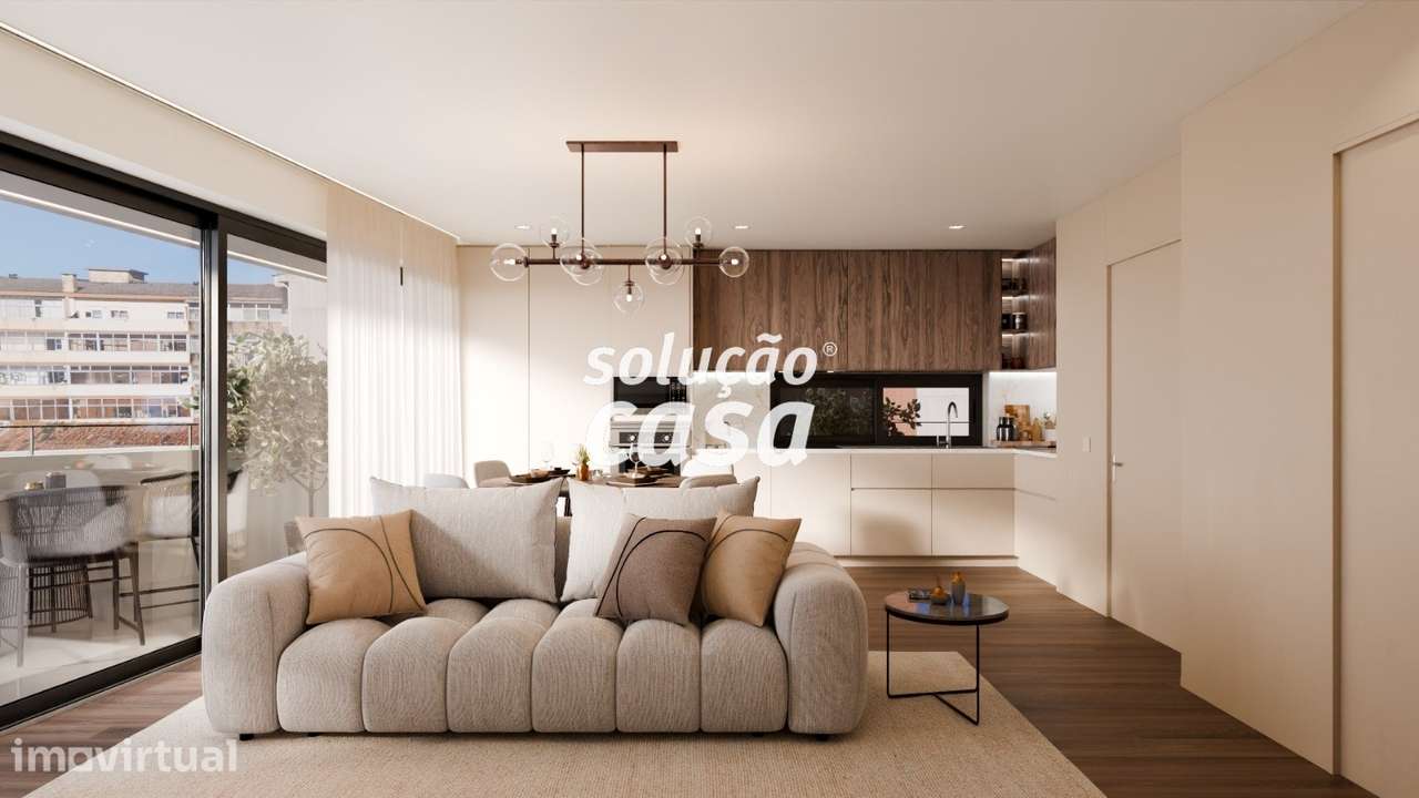 Apartamento T0 com terraço, no Centro de Canelas! - Grande imagem: 5/17