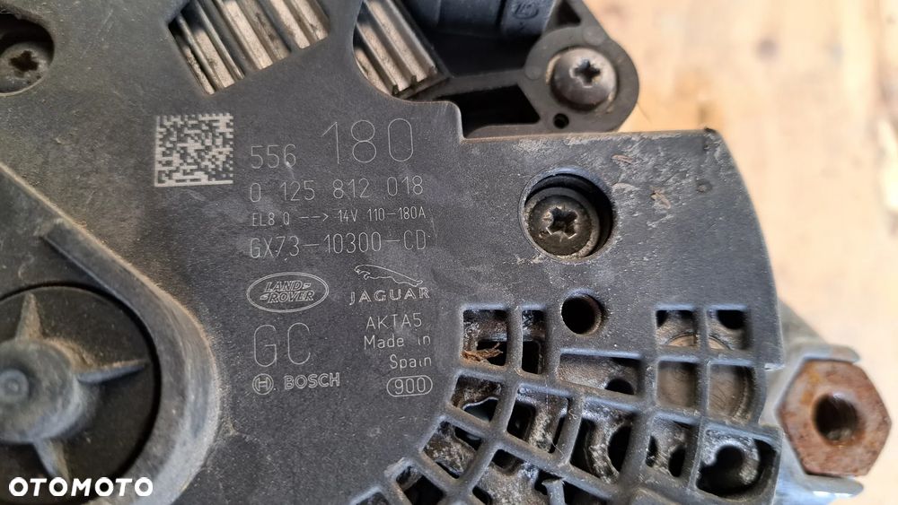 gx73-10300-cd Jaguar Land Range Rover Alternator - 3