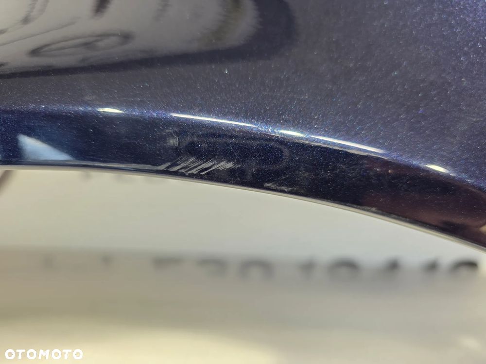 BMW E46 LIFT 01-05 BARDZO ŁADNY LEWY BŁOTNIK PRZEDNI PRZÓD BEZ RDZY KOLOR GRANATOWY METALIK NR AUKCJI BŁ242 - 9
