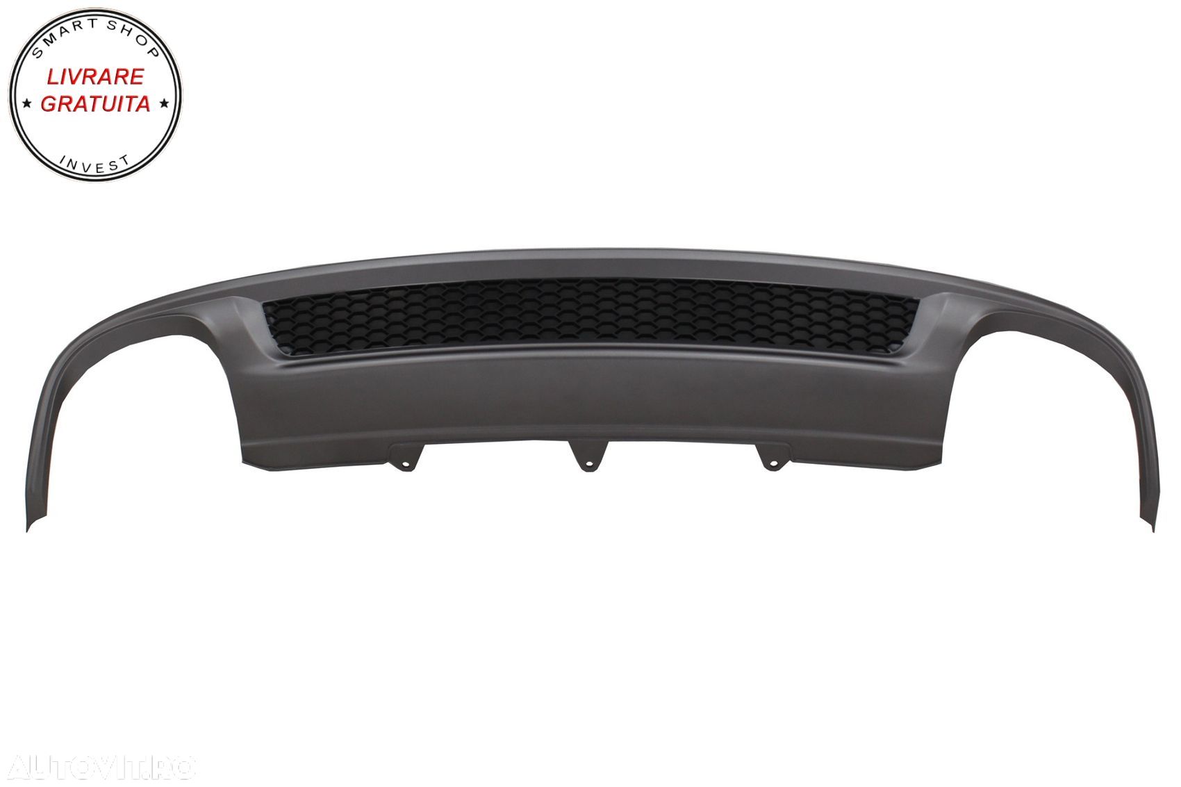 Difuzor Bara Spate Audi A4 B8 Facelift Sedan Avant (2012-2015) S-Line Design doar - livrare gratuita - 1