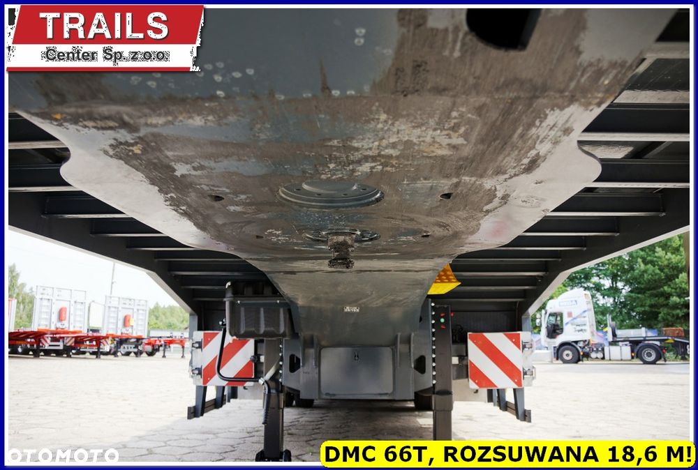 Inny Niska podłoga 4-osie, rozciągana dł. 18,60 m,  własne PTO, NAJAZDY HYDRAULICZNE. !!! - 25