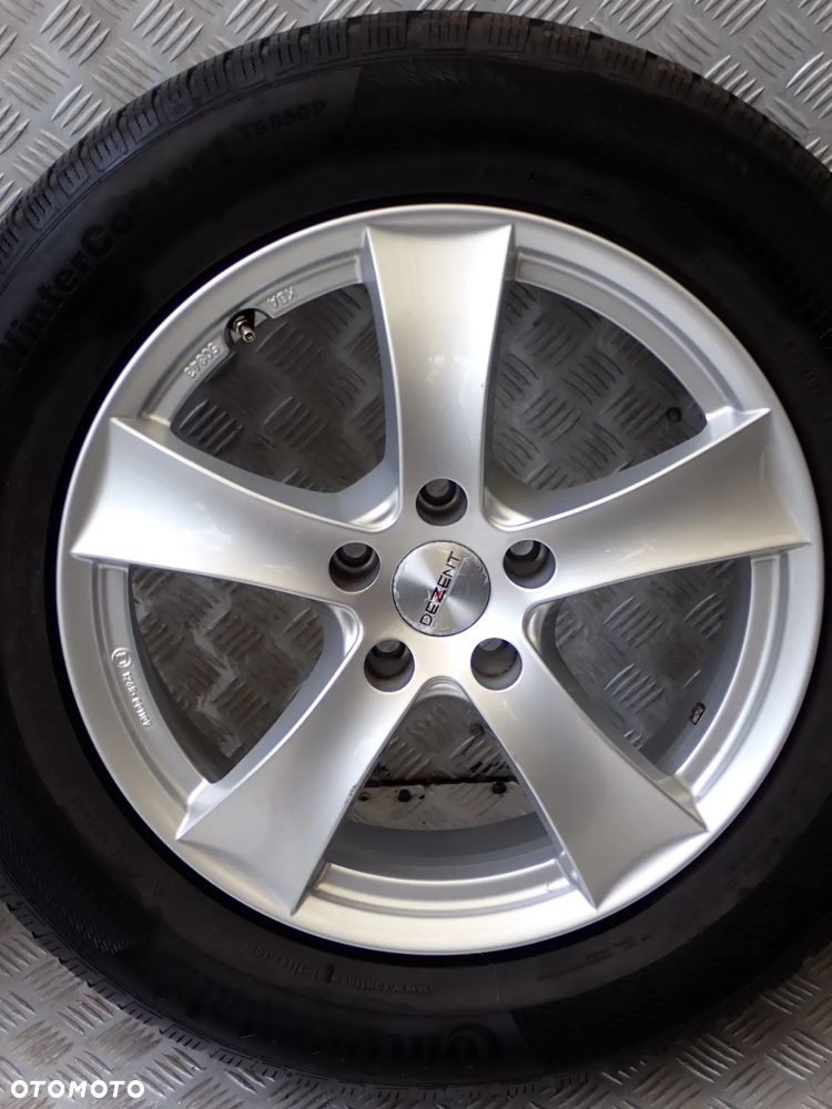 KOŁA FELGI ALUMINIOWE DEZENT  6,5JX17  ET 33  5X112  KBA 50843 Z OPONAMI ZIMA 215/65/17 - 6