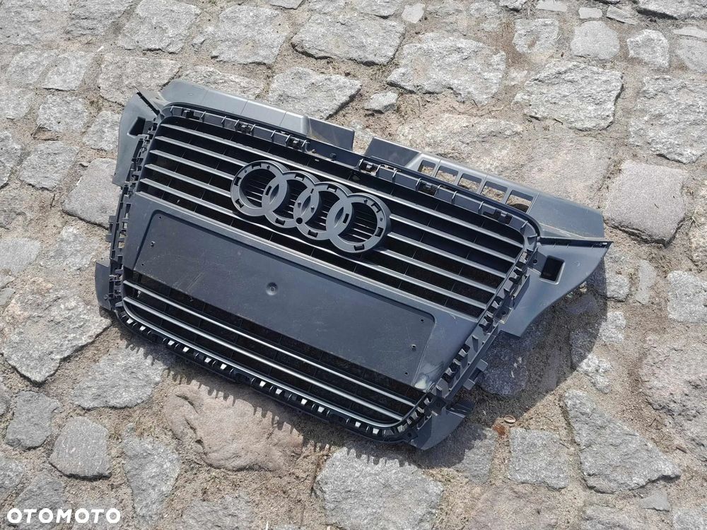 GRILL PRZEDNI PRZÓD AUDI A3 8P0 LIFT 08-12 8p0853037 ATRAPA - 2