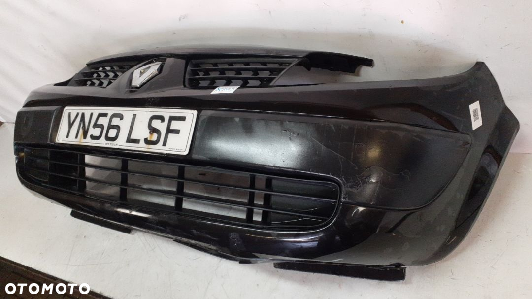 * ZDERZAK PRZÓD PRZEDNI DO RENAULT SCENIC II 2  NV676 CZARNY - 3