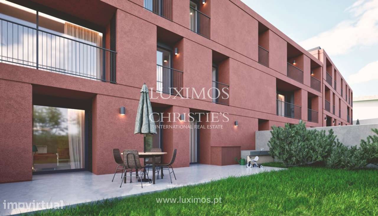 Cais de Leça: apartamento T1 com terraço à venda em Leça da Palmei - Grande imagem: 2/2