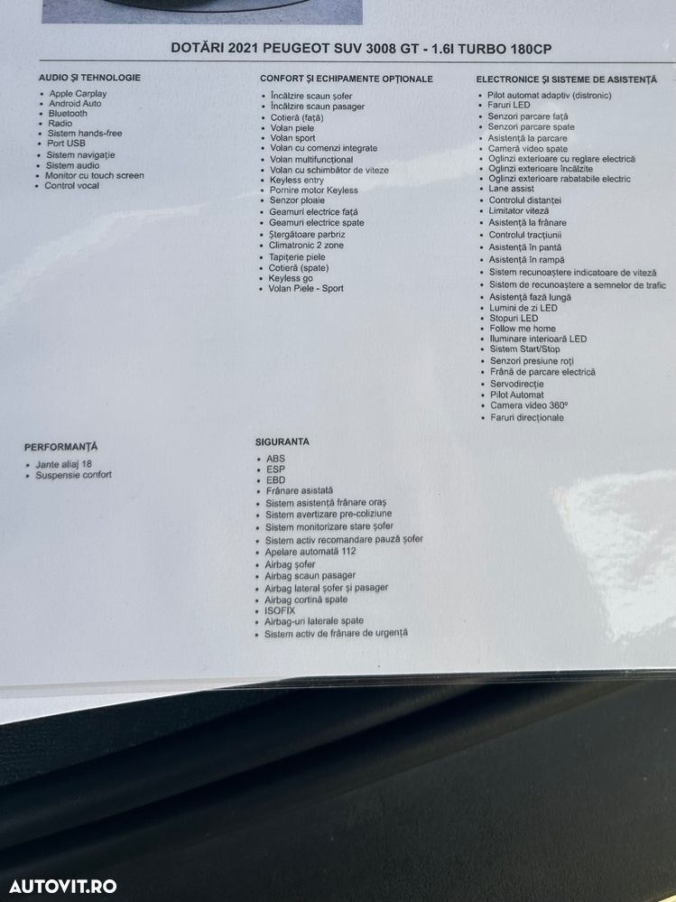 Peugeot 3008 1.6 PureTech Turbo S&S EAT8 GT-Line - 10