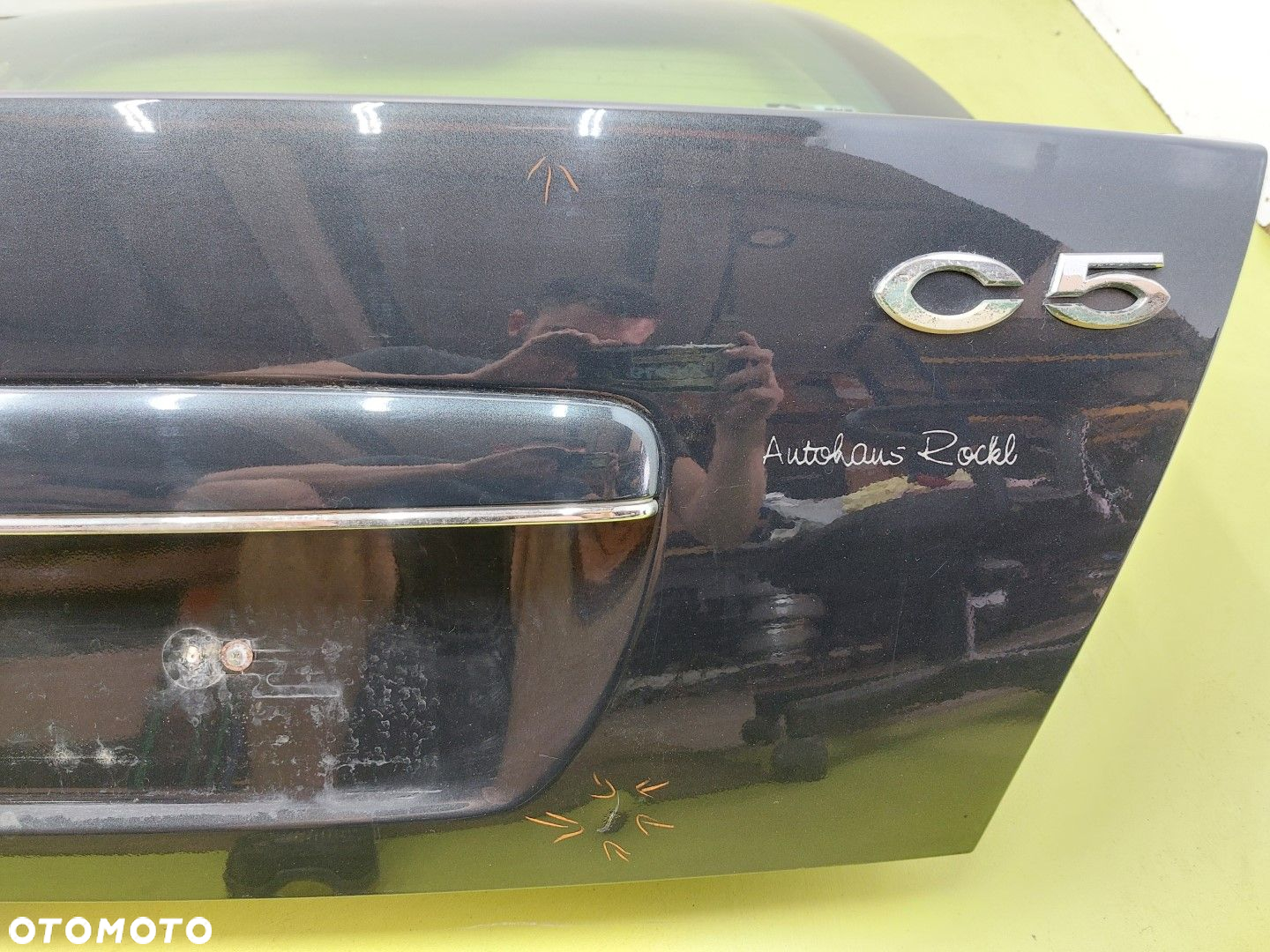 KLAPA TYŁ TYLNA BAGAŻNIKA CITROEN C5 I PRZED LIFT 2001-2004 EYPC HATCHBACK - 3