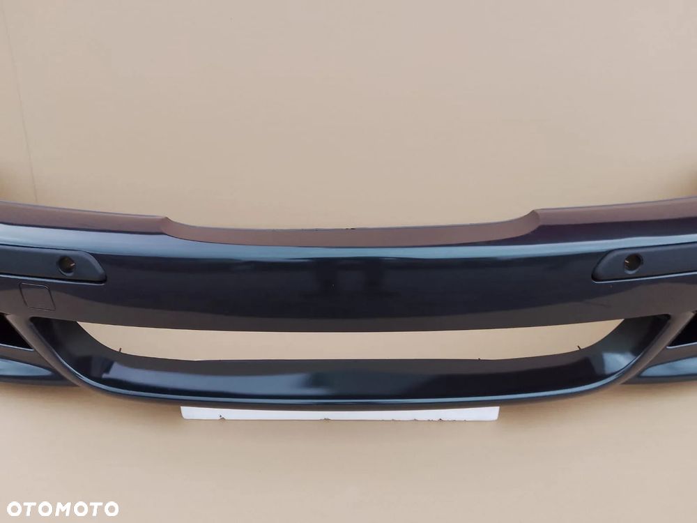 ZDERZAK BMW E39 M PAKIET SKARABEUSZ - Skarabaeusgruen Metalic PRZÓD PDC SPRYSKI ORYGINALNY WYSYŁKA BDB - 2