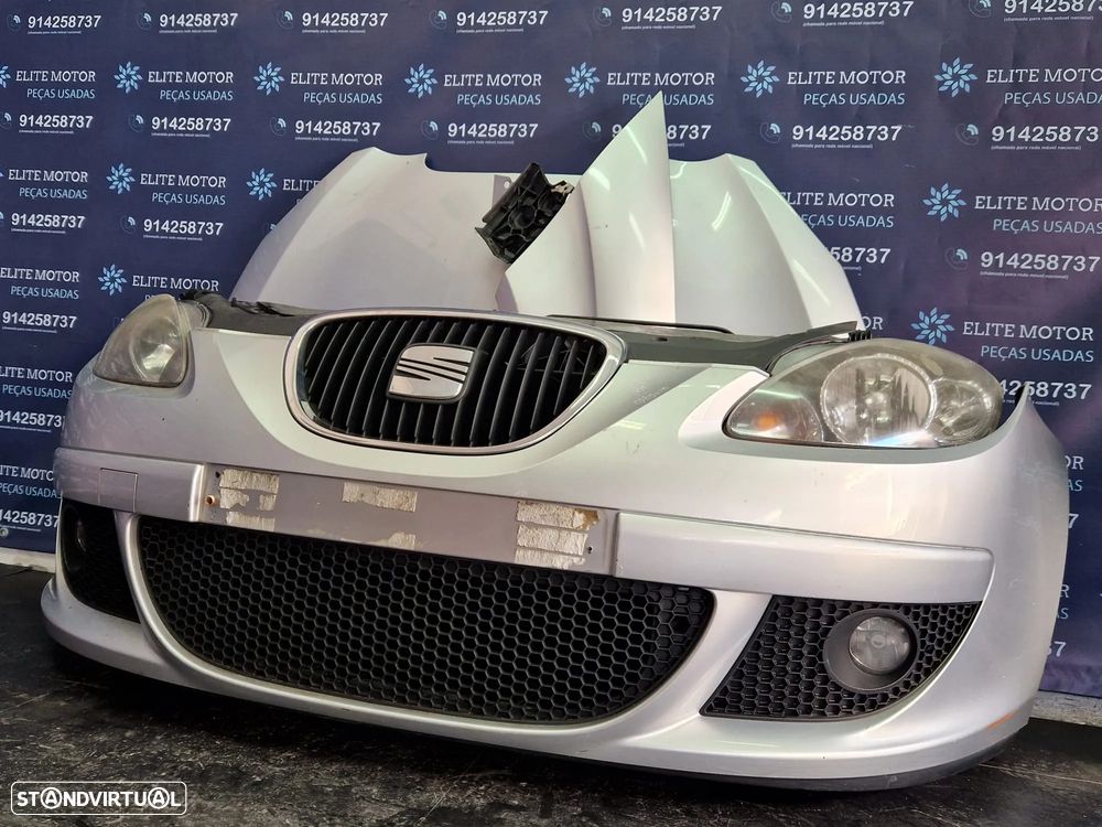 Frente completa usada SEAT ALTEA TOLEDO 2.0 TDI capot parachoques guardalamas oticas radiadores - 4