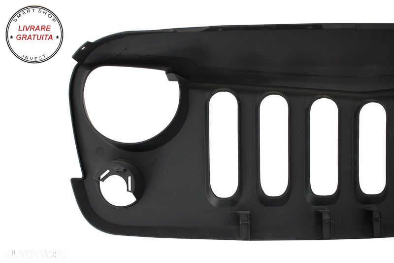 Bara Fata si Grila Centrala Jeep Wrangler / Rubicon JK (2007-2017) 10th Anniversar- livrare gratuita - 12