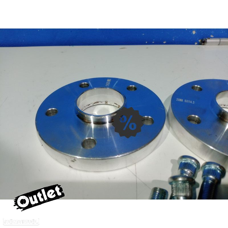 S003422P1 ESPAÇADORES ALARGADORES 20MM 5X114,3 Ø 60,0 N M12X1,50 - 4