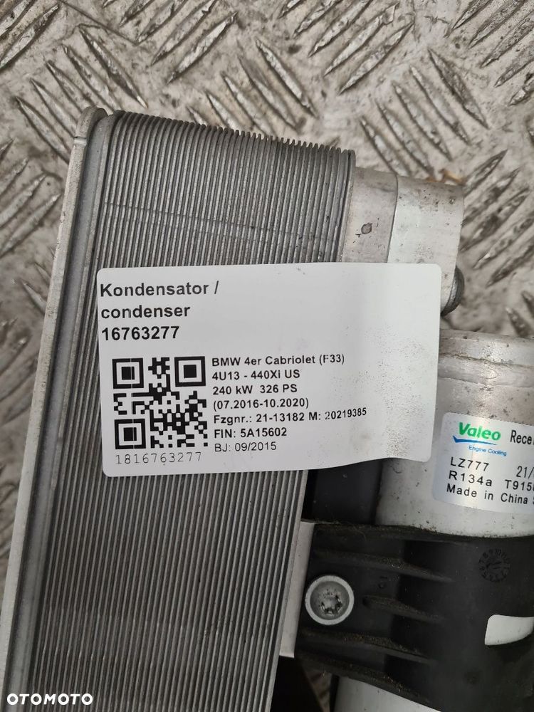 BMW F32 F33 SKRAPLACZ KLIMATYZACJI 9338330 - 4