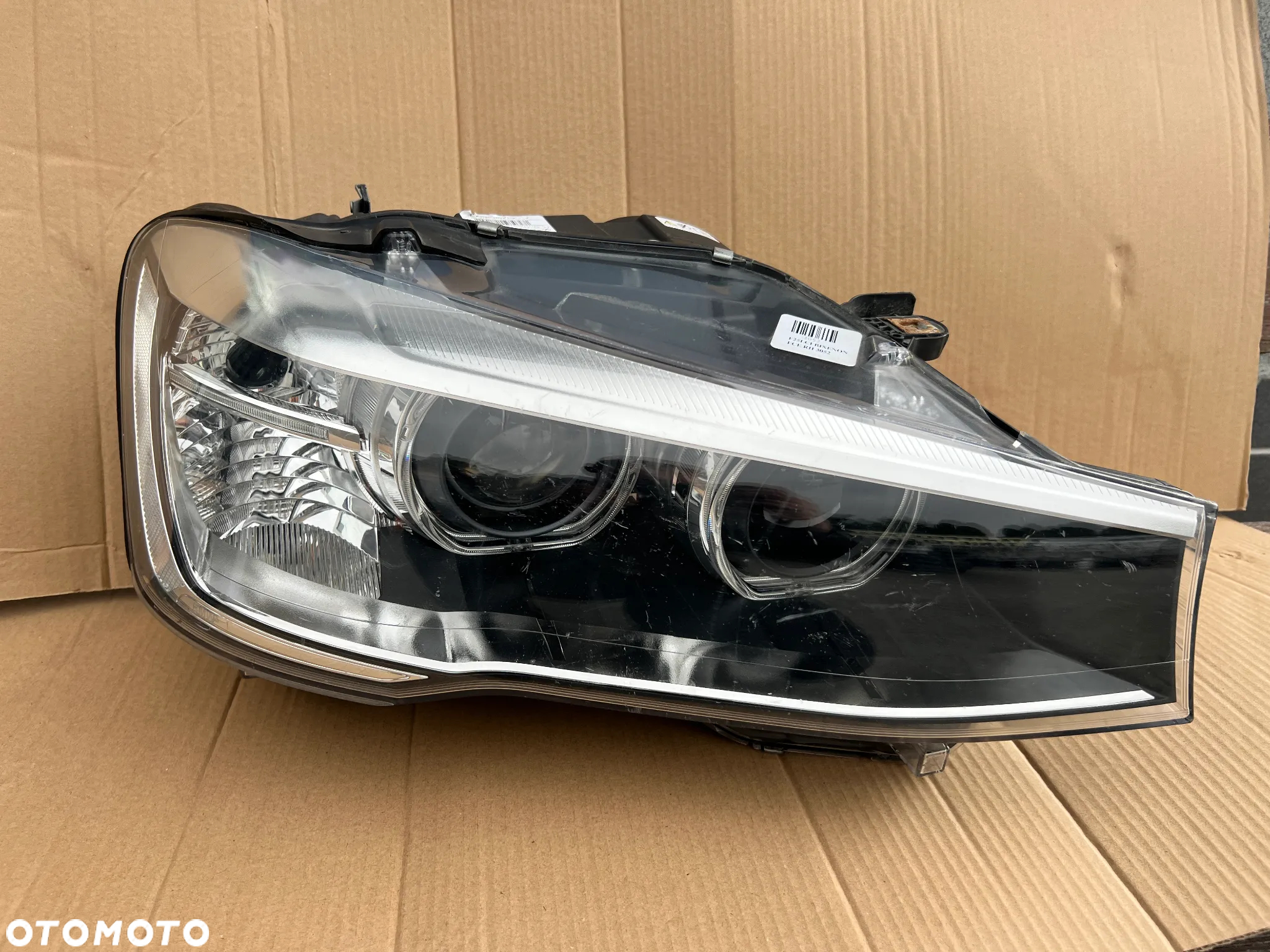 Lampa Lampy BMW X3 X4 F25 F26 Bi Xenon Lew Prawa - 9
