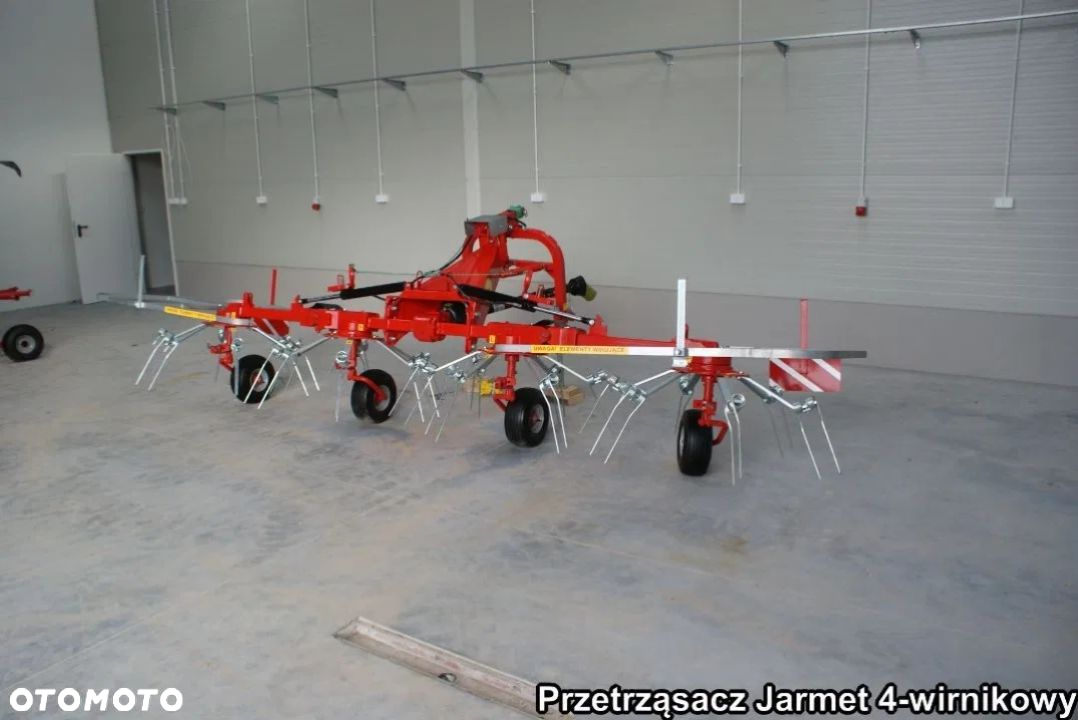 *PROMOCJA* Przetrząsacz TALEX Kowalski Jarmet TORNADO 4 wirnikowy 5,3m 5,2m 5m P - 10