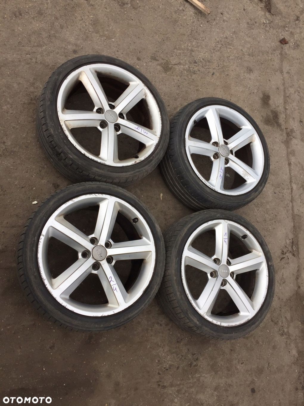AUDI ALUFELGI FELGI 18 KOŁA 5X112 ET47 8K0601025Q - 1