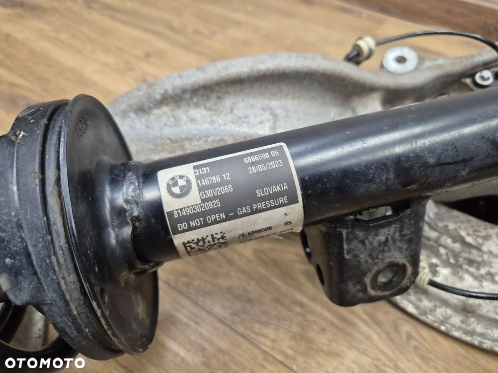 BMW 5 G30 G31 ZWROTNICA PRAWY PRZÓD PRZEDNIA KOMPLETNA RWD AMOR WAHACZE - 5