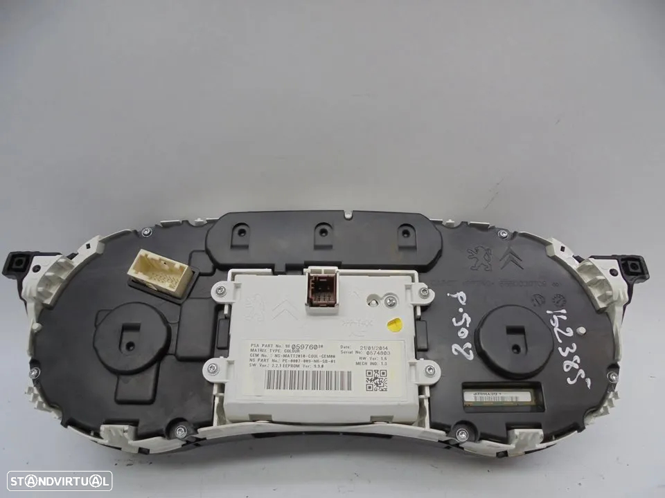 QUADRANTE PEUGEOT 508 I (8D_) 2.0 HDI 9805976080 - 3