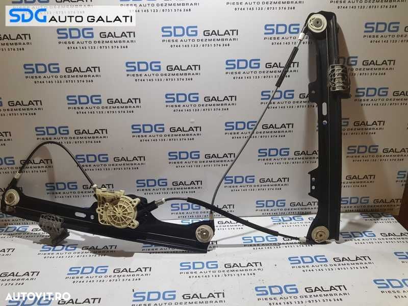 Macara Electrica FARA Motoras Dreapta Fata BMW Seria 5 E60 E61 2003 - 2010 Cod 7034352 7075668 - 1